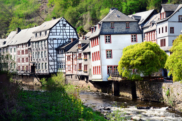 Altstadt von Monschau in der Eifel