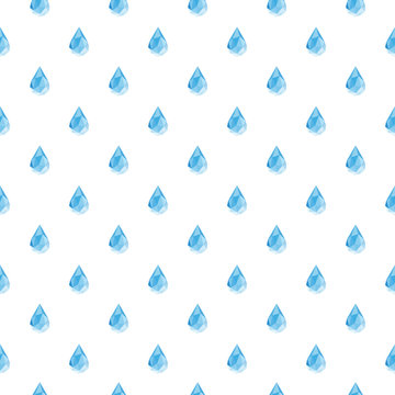 Polygonal Rain Drop Pattern in Vector
