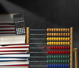 Abacus Books and Calculator