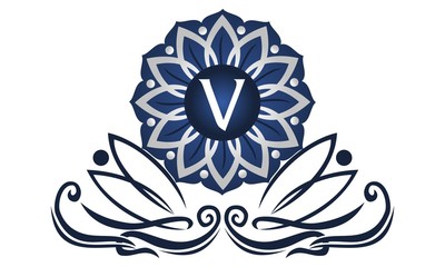 Elegan Logo Initial V