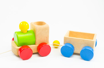 wooden toy train