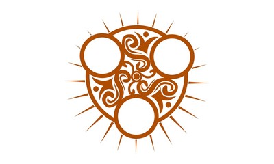 Emblem Template Blank