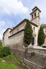 Santa Ana church, Granada, Spain