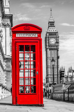 Telefonzelle in England