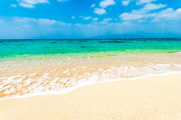 Fototapeta na wymiar Beach, sea, landscape. Okinawa, Japan, Asia. 