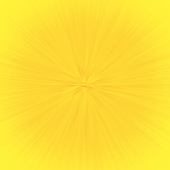 Obraz premium Speedline Zoom Effect Cartoon Yellow