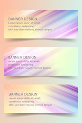 Soft banners set