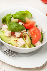 Fresh mediterranean salad.