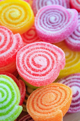 colorful sweet jelly candies