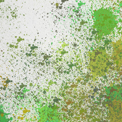 Акварельный абстрактный  цветной рисунок разноцветные пятна, разводы и брызги. Нежные весенние цвета  на белом фоне.