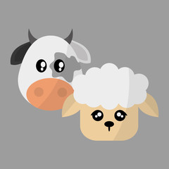 Animal design. cartoon icon. Colorful illustration