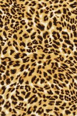 texture of print fabric striped leopard