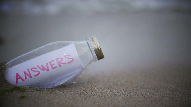 answers in a bottle