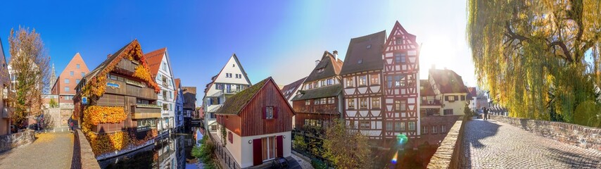 Ulm, Fischerviertel, Baden-Württemberg, Deutschland 