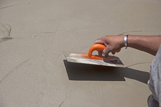 concrete, leveling