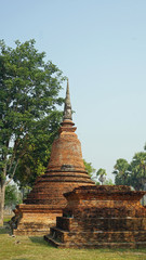 temple in sukhothai national park