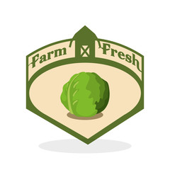 Farm Fresh design. Organic food. Healthy lifestyle concept