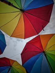 Colorful umbrellas