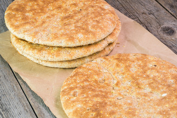 Pocket thins flatbread.