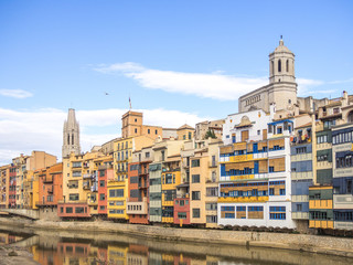 Fototapeta na wymiar The Girona Houses