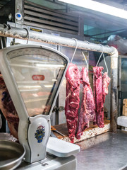 Hanging the Meat