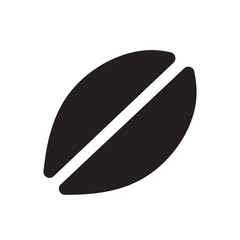 seed bean icon vector