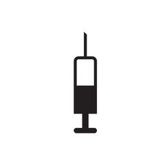 syringe icon vector