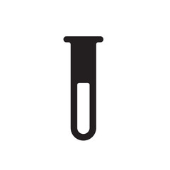 test tube icon vector