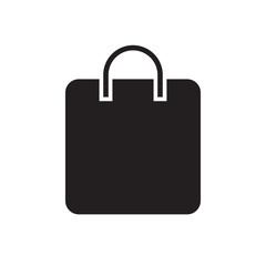 shopping bag icon vector