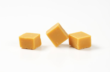 Chewy toffee candies