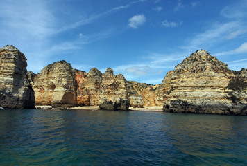 Fototapeta na wymiar Die Küste der Algarve