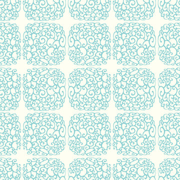 Seamless pattern with doodle ornament