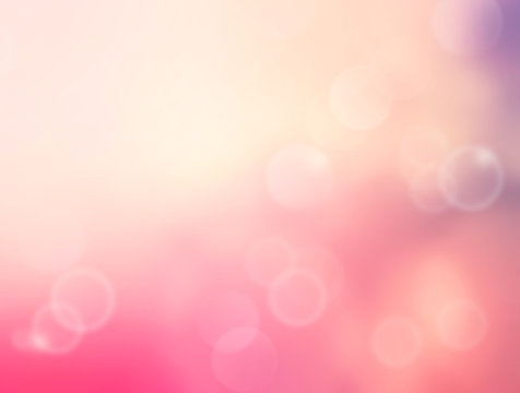 Pink abstract  background blur.