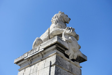 Pont aux lions détail