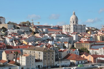 Lisbona veduta