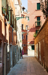Fototapeta na wymiar street , Venice, Italy