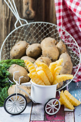 Crispy Homestyle Crinkle Cut Chips