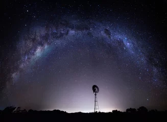 Papier Peint photo Lavable Nuit Voie lactée sous un ciel australien