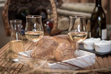 Wein ist Brotzeit