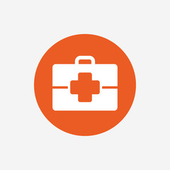 Medical case sign icon. Doctor symbol.