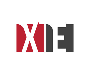 XE red square letter logo for education, energy, events, enterprise, entertainment,