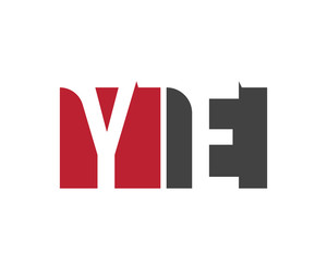 YE red square letter logo for education, energy, events, enterprise, entertainment,