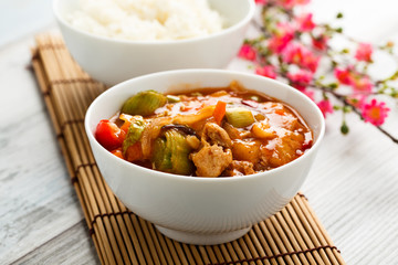 Süß-saures Gemüse - sweet and sour veggies