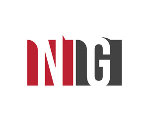 NG red square letter logo for group, guard, generation, gallery, goods
