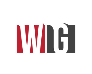 WG red square letter logo for  group, guard, generation, gallery, goods