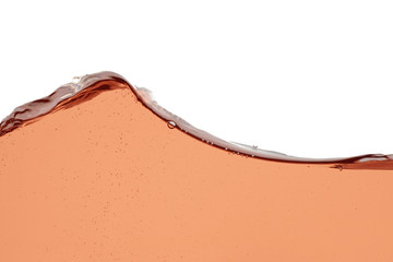 Rose wine splash - close up abstract background
