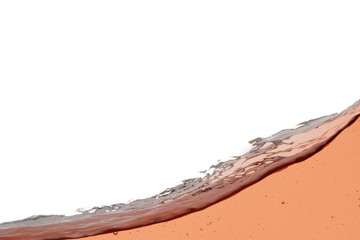 Rose wine splash - close up abstract background