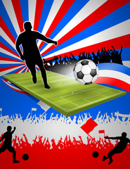 fussball plakat frankreich XII