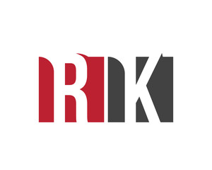 RK red square letter logo for kitchen, karaoke, king, kingdom, knowledge