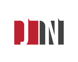 JN red square letter logo  for network, nutrition, news, nation, north